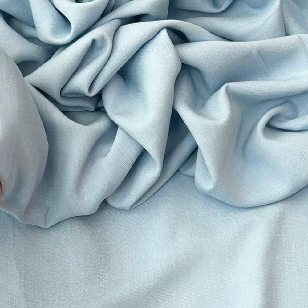 Tecido Viscolinho Azul Bebê
