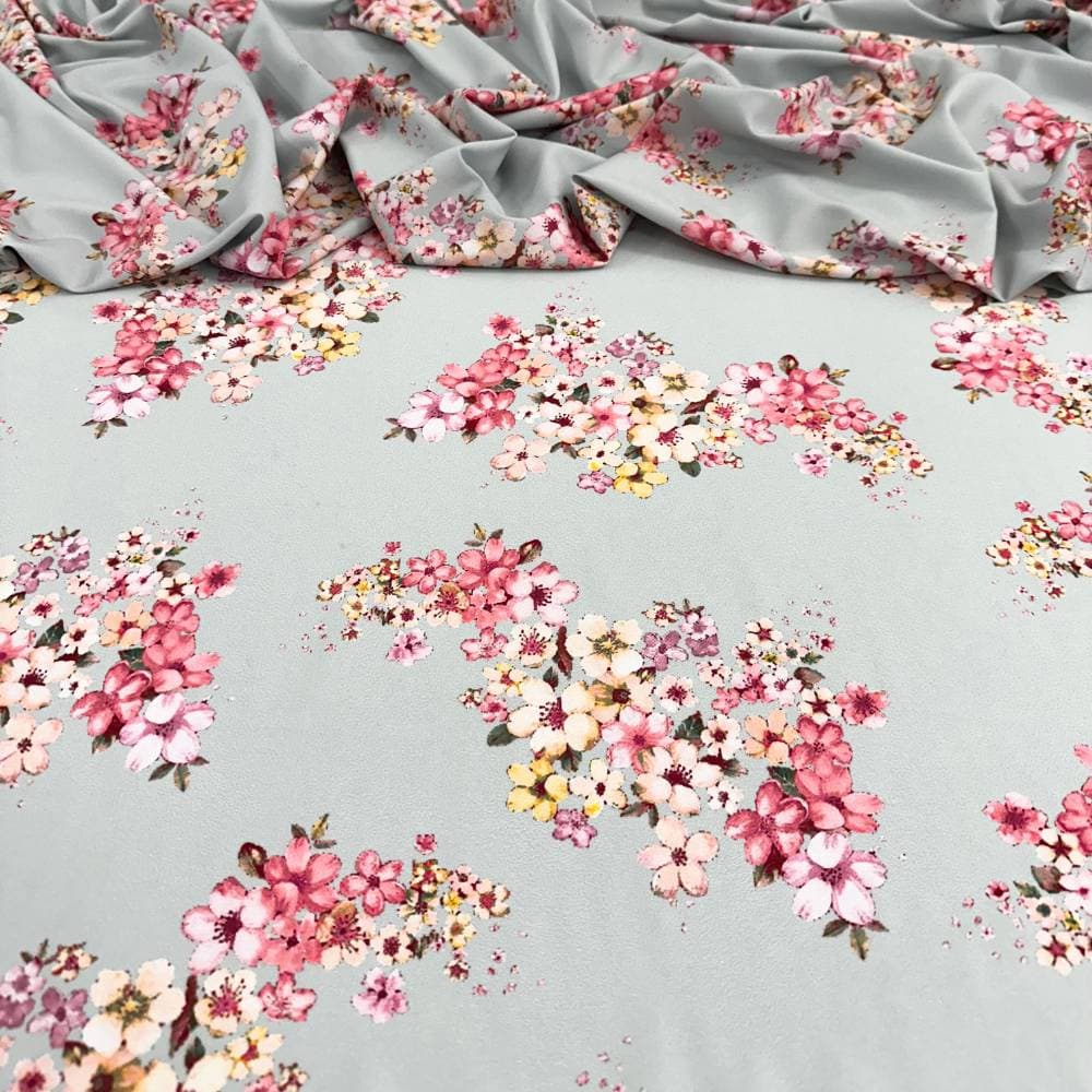 Tecido Estampado Viscoseda floral - Atacado