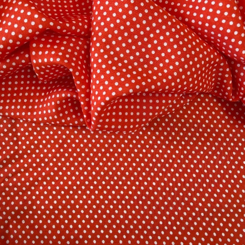 Tecido Viscose 100% - POA Vermelho LIVE 