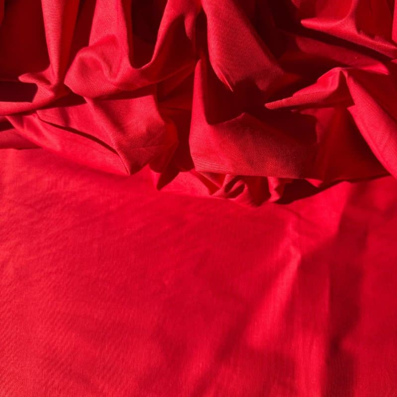 Tecido Tricoline Ferrari Span - Vermelho Ferrari LIVE 