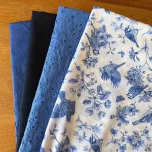 Combo OPORTUNIDADE - Azul Floral