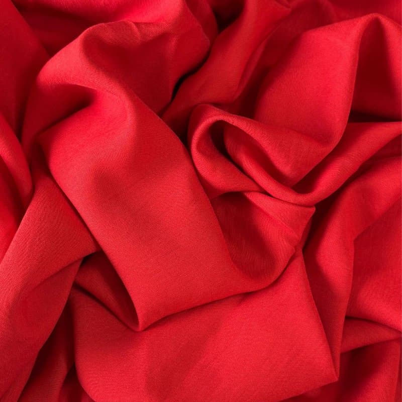 Tecido Alfaiataria Liocel Marrant Premium Vermelho