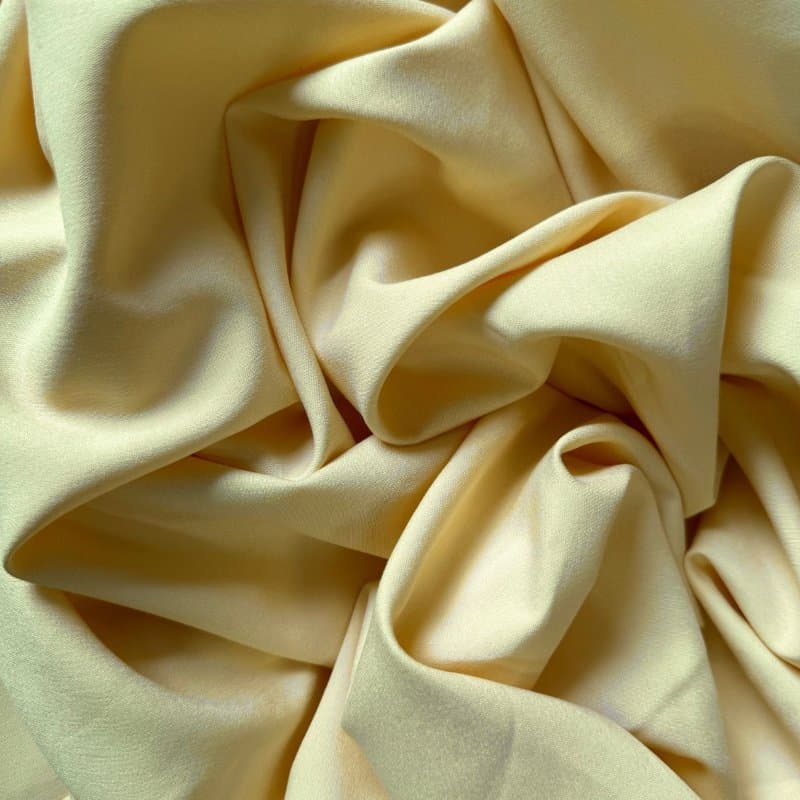 Tecido Alfaiataria Liocel Marrant Premium Amarelo Manteiga