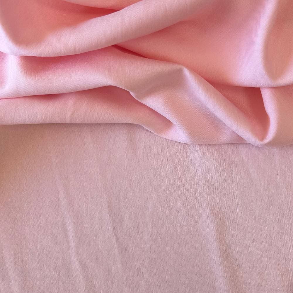 Tecido Alfaiataria Liocel Marrant Premium Rosa Bebê