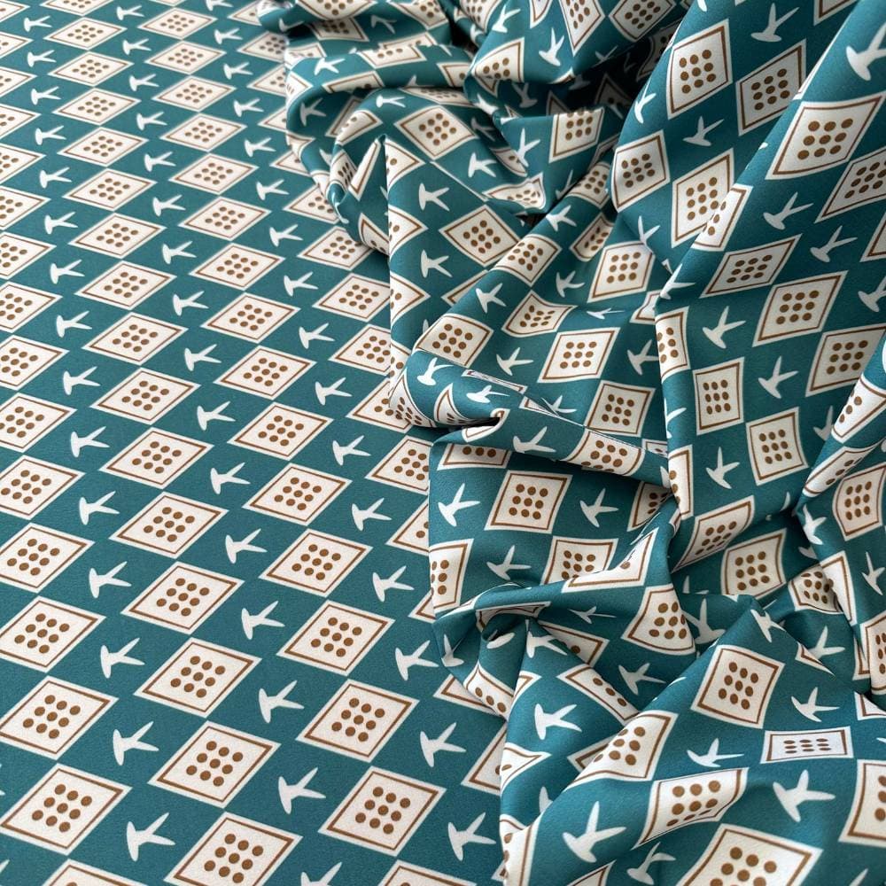 Tecido Estampado Viscoseda 471 - Atacado