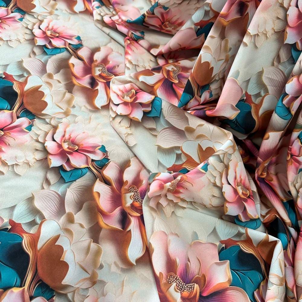 Tecido Estampado Viscoseda 495 - Atacado