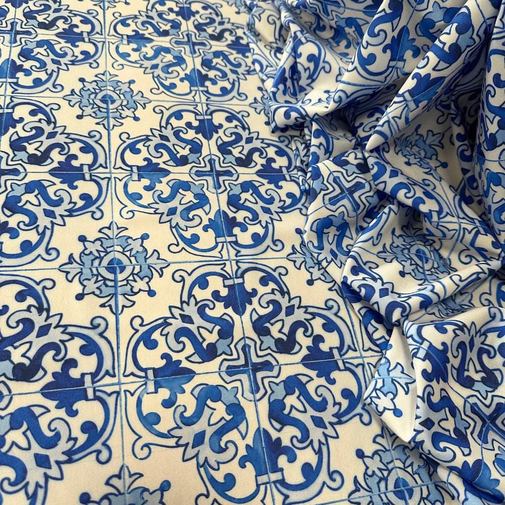 Tecido Estampado Viscoseda 498 - Atacado
