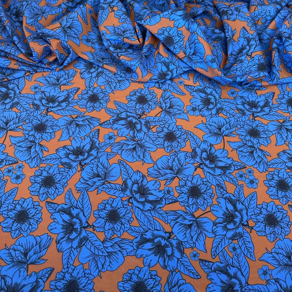 Tecido Estampado Viscoseda 514 - atacado