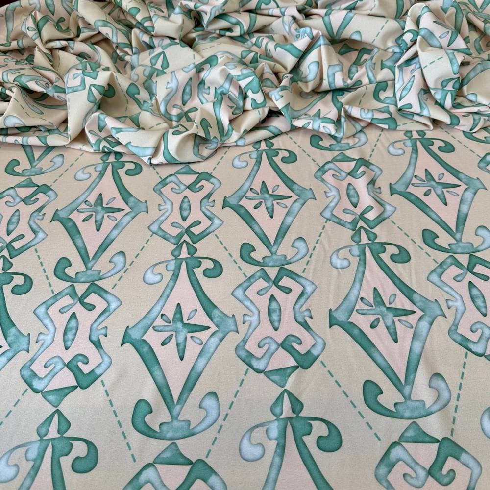Tecido Estampado Viscoseda 523 - atacado