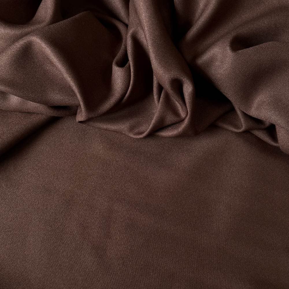 Tecido Viscose Supreme Lisa Marrom Chocolate