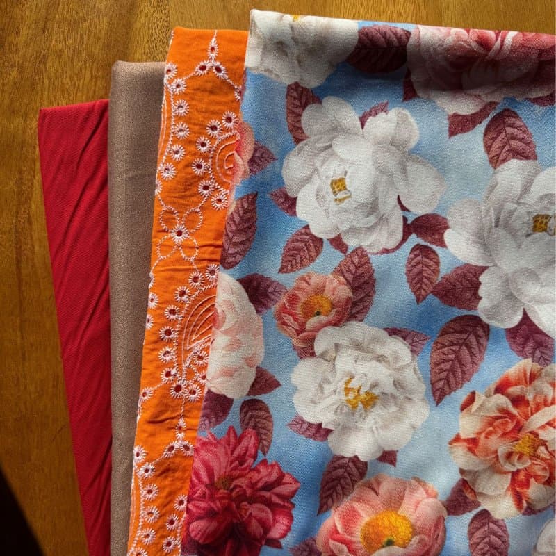 Combo OPORTUNIDADE - Floral Laranja