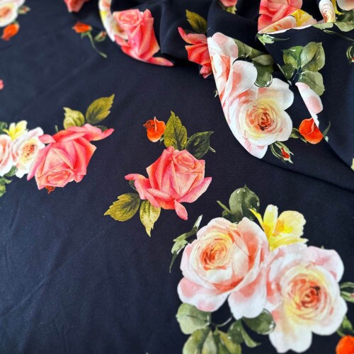  Tecido Estampado 100% Viscose  - 21