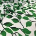 Tecido Estampado Viscoseda folhas verdes