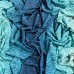Tecido Estampado Viscoseda rabiscos azuis